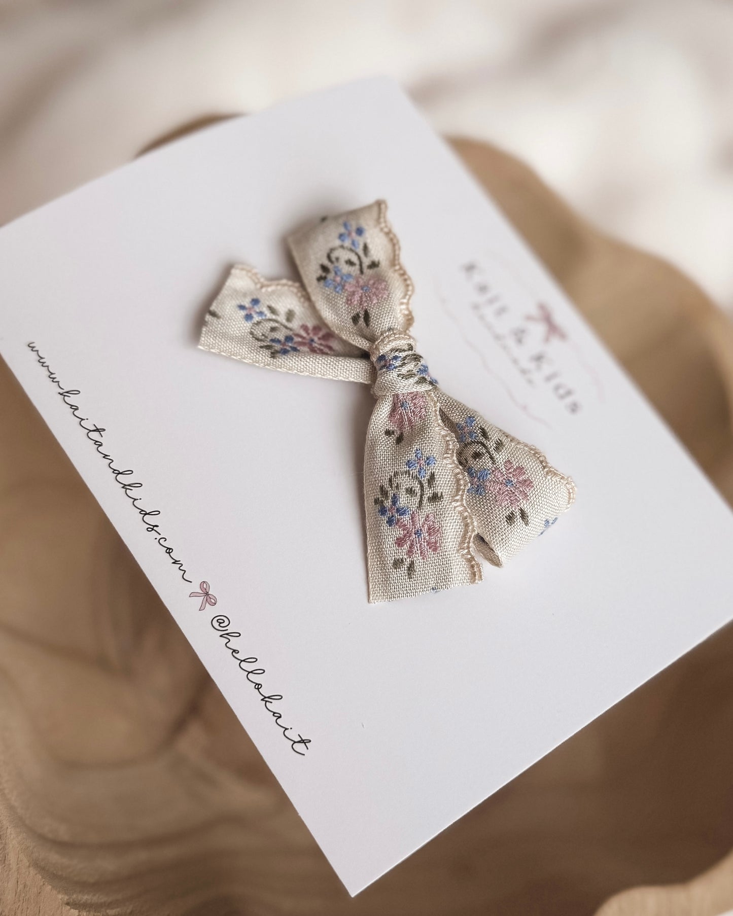 Skinny Millie flora ♡ headband / clip / piggy set