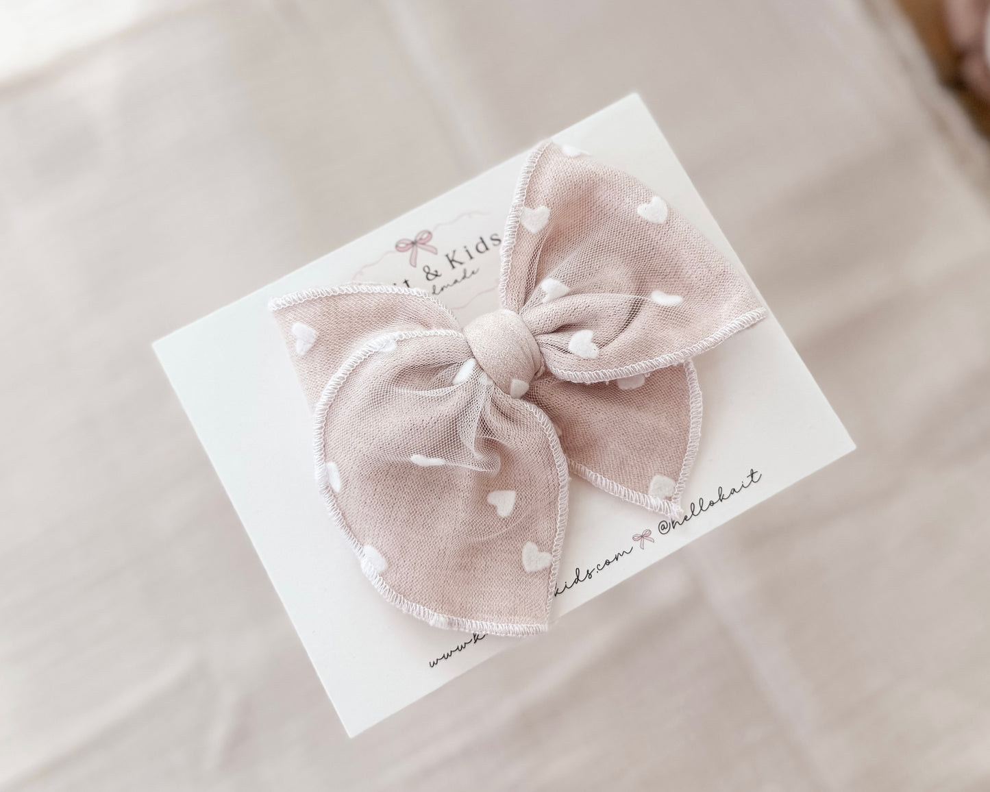 muted pink heart *fable*