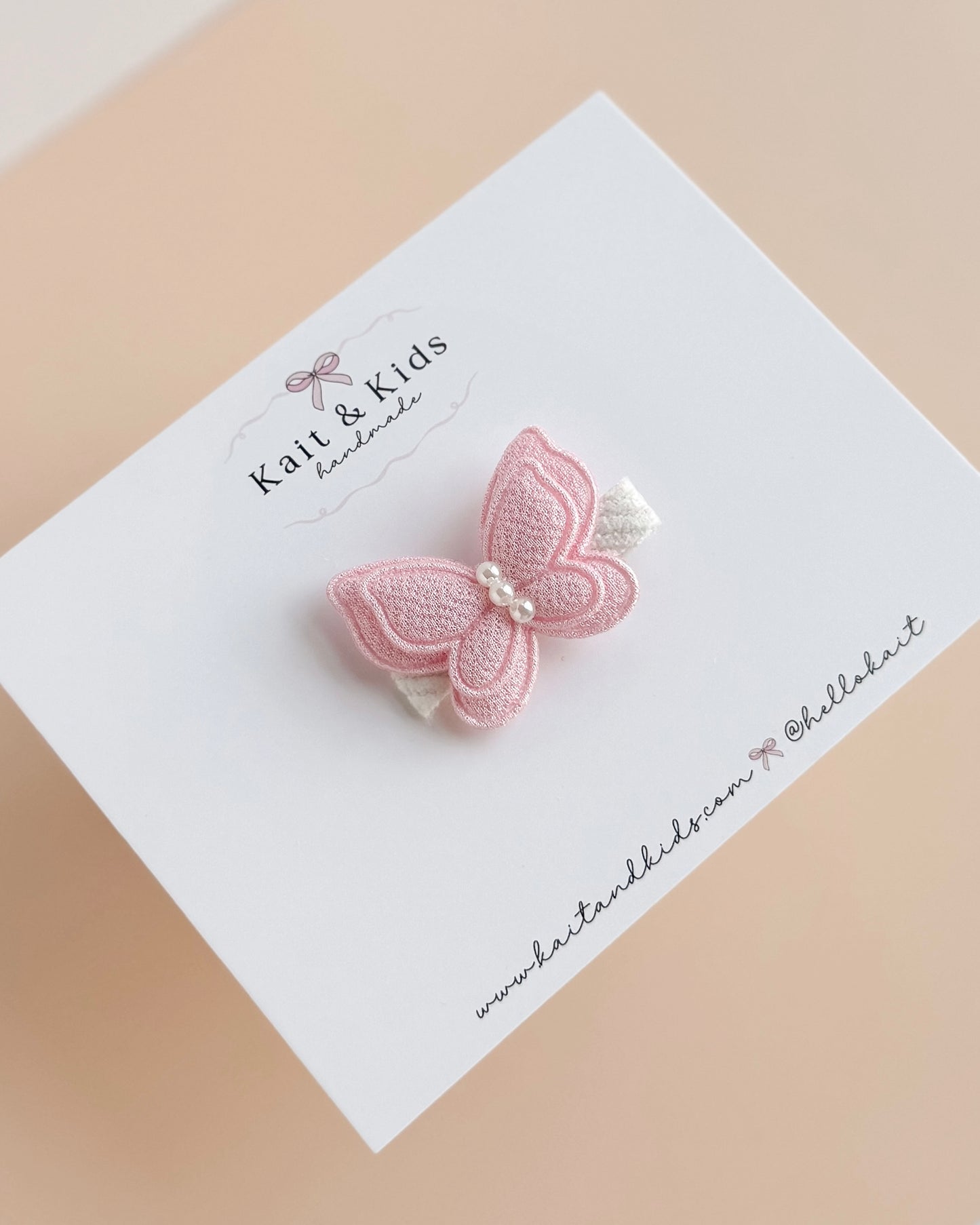 Pink butterfly ✿ clip