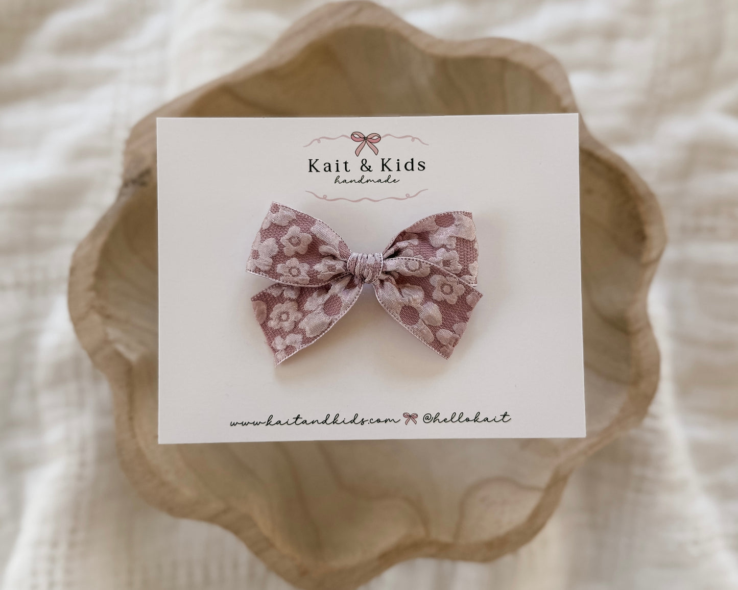 dusty purple floral / single or piggy set