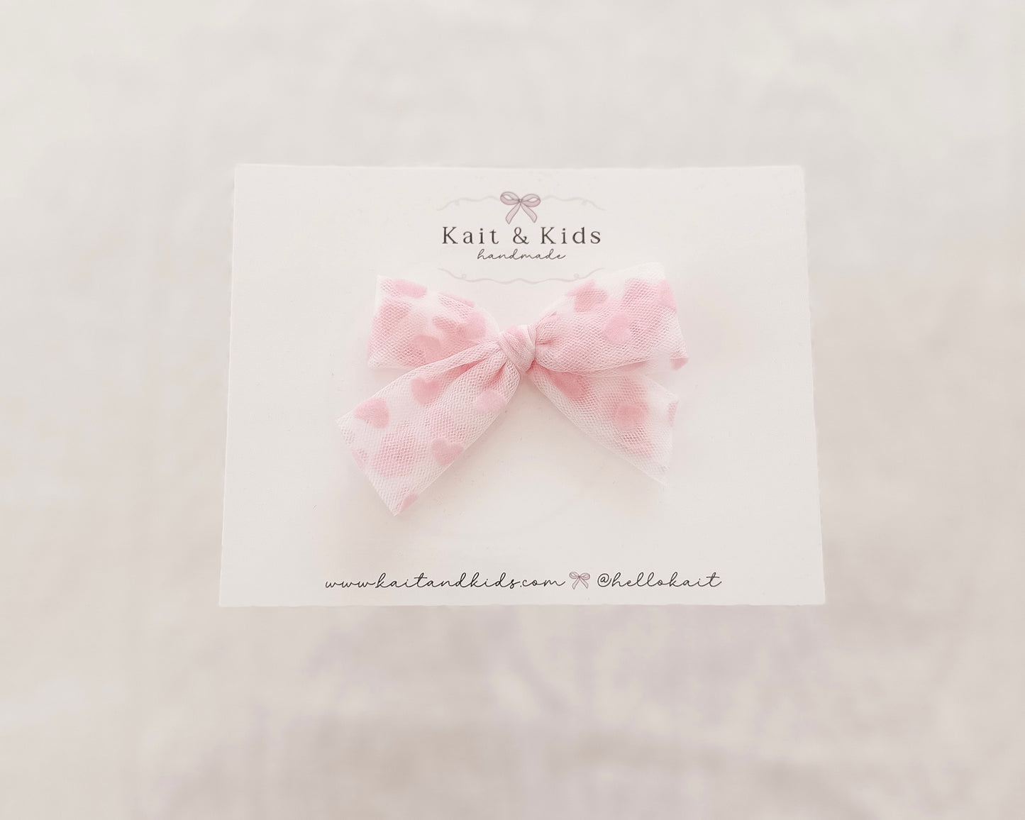 Skinny pink velvet tulle