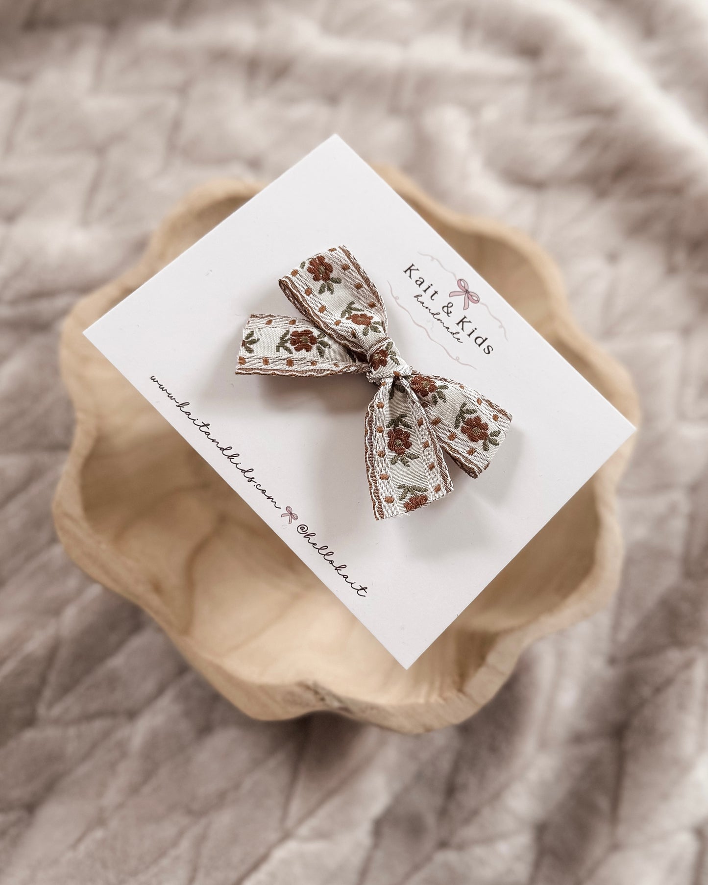 Brown flora / mini classic