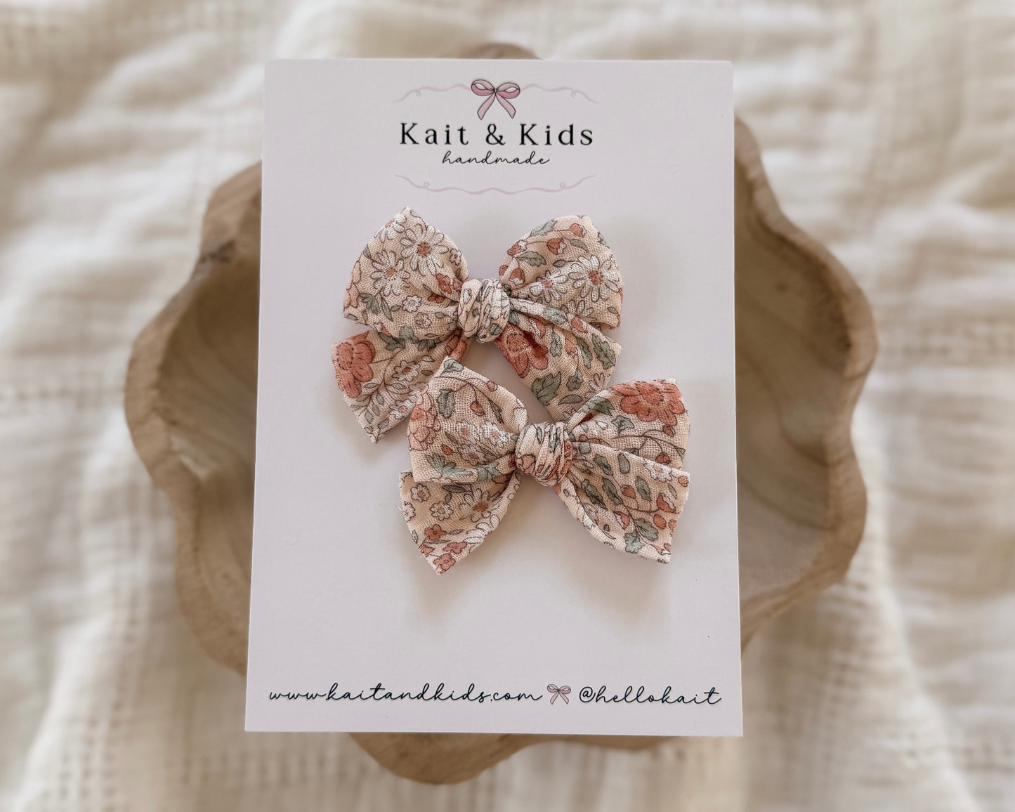 Spring floral / mini classic / piggy set or single