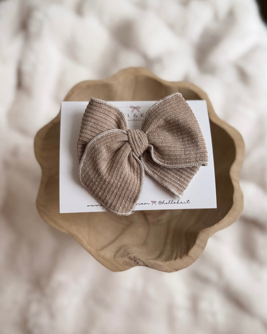 Ribbed dark beige ♡ fable