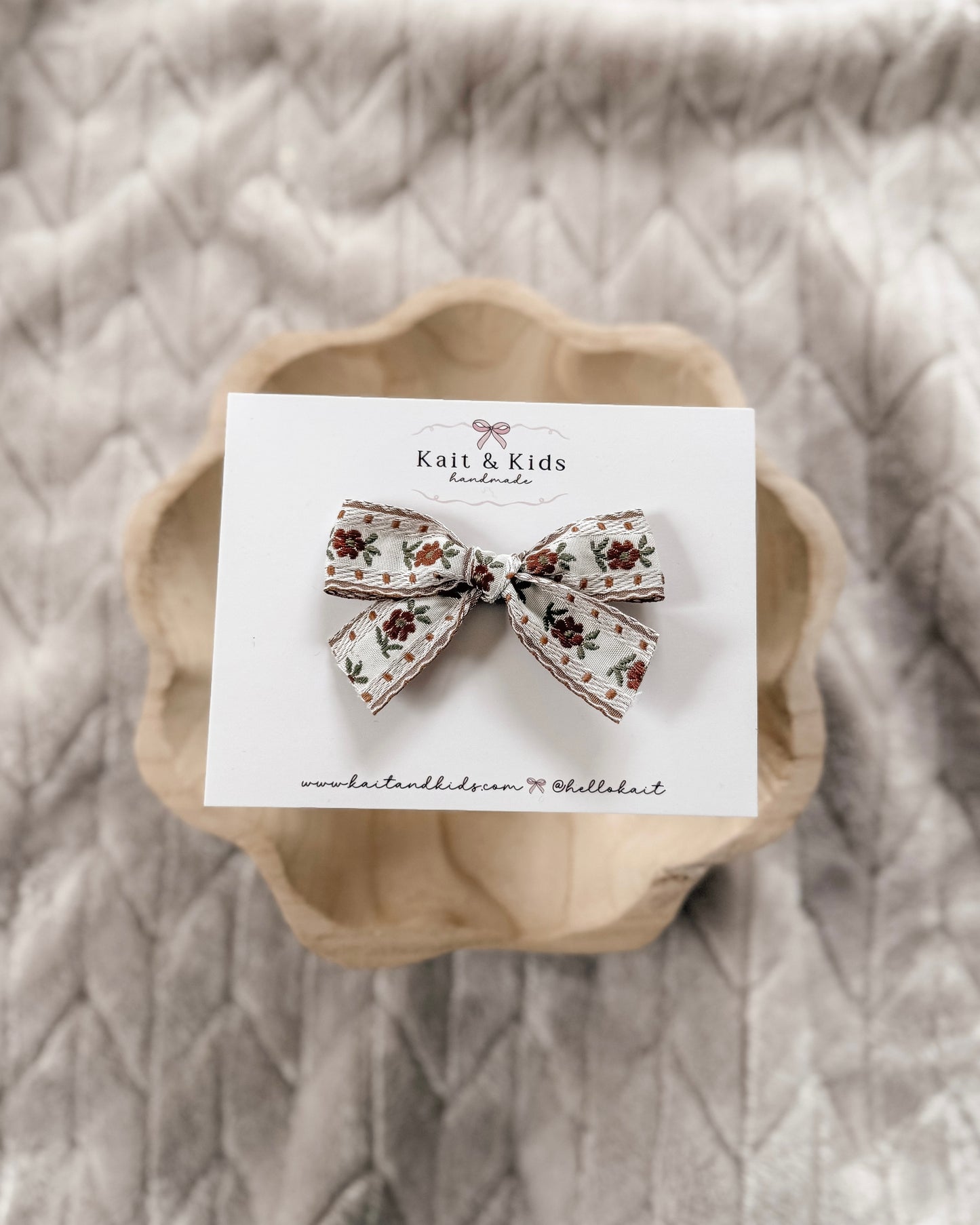 Brown flora / mini classic