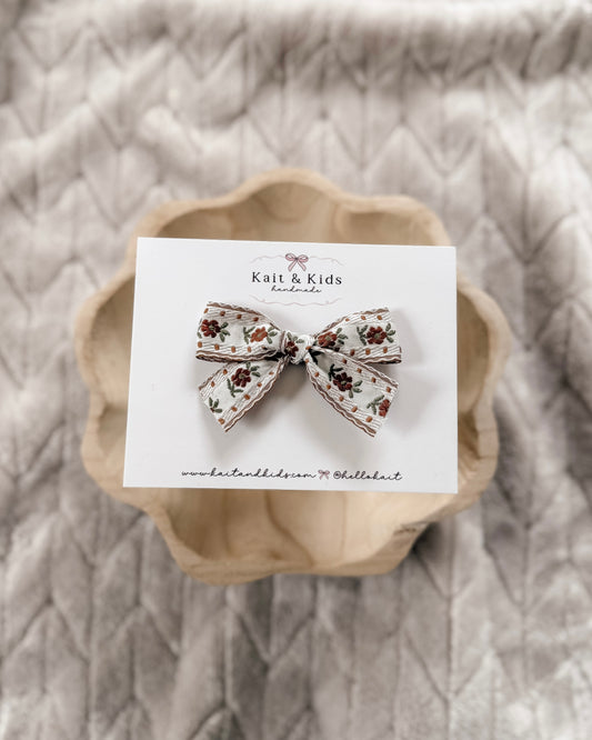 Brown flora / mini classic