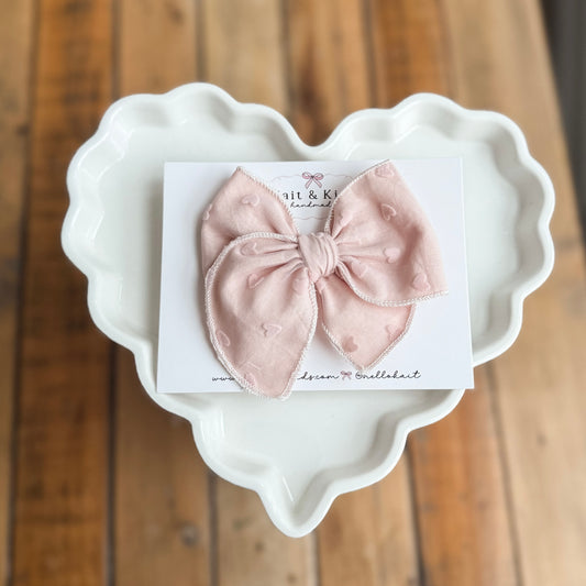 Soft rose ♡ pink velvet hearts ♡ fable