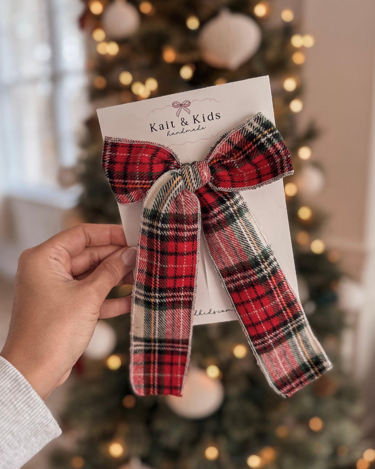 vintage plaid extra longtail