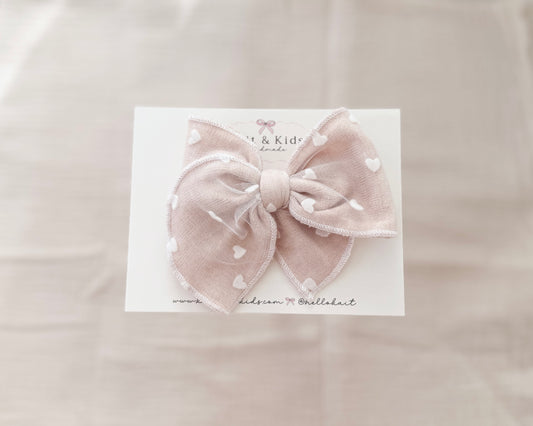 muted pink heart *fable*