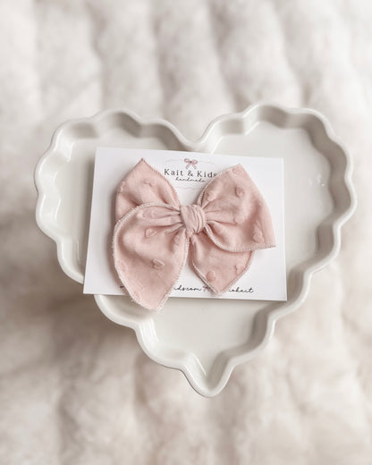 Soft rose ♡ pink velvet hearts ♡ fable