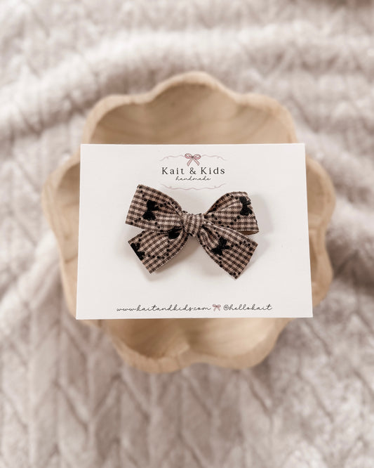 Black bow / mini classic