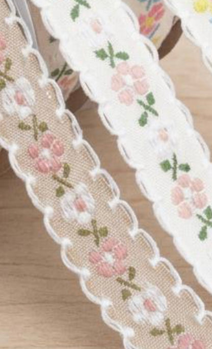 Skinny field of flowers ✿ headband / clip / piggy set