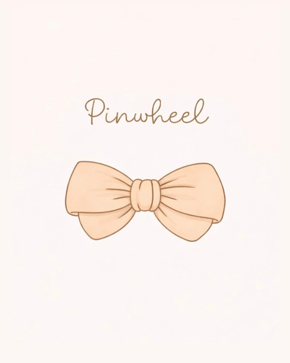 Pinwheel style ✿ multiple fabric options