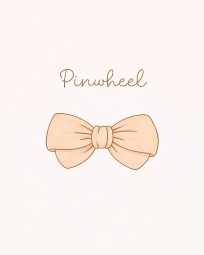 Pinwheel style ✿ multiple fabric options