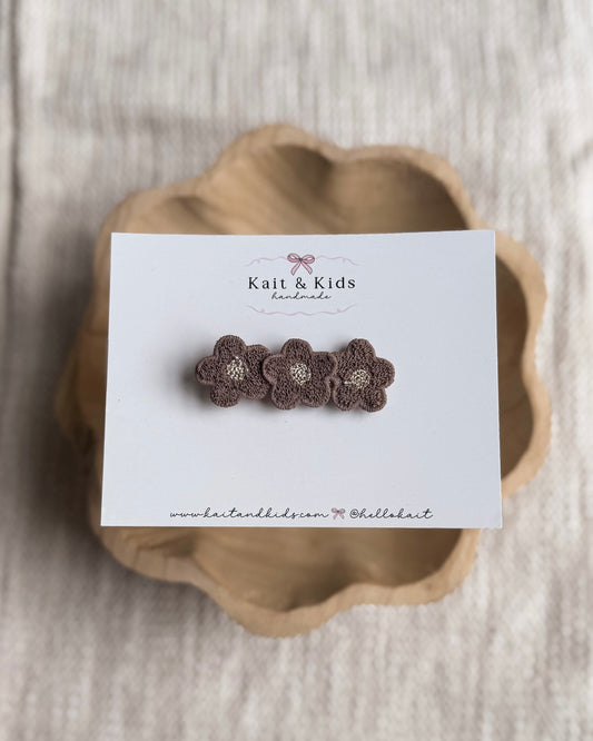 Brown daisy flower ✿ clip