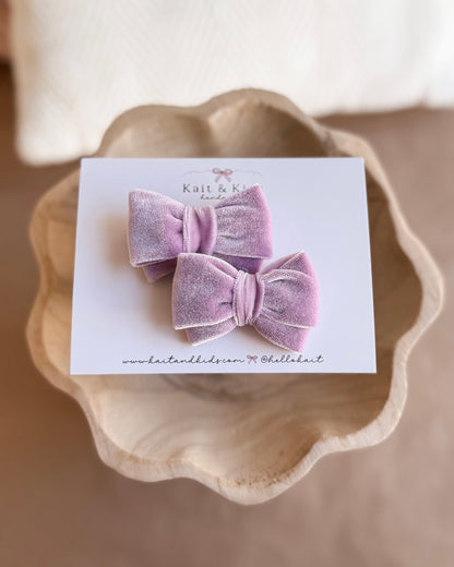 Lilac rose pinwheel ✿ piggy set