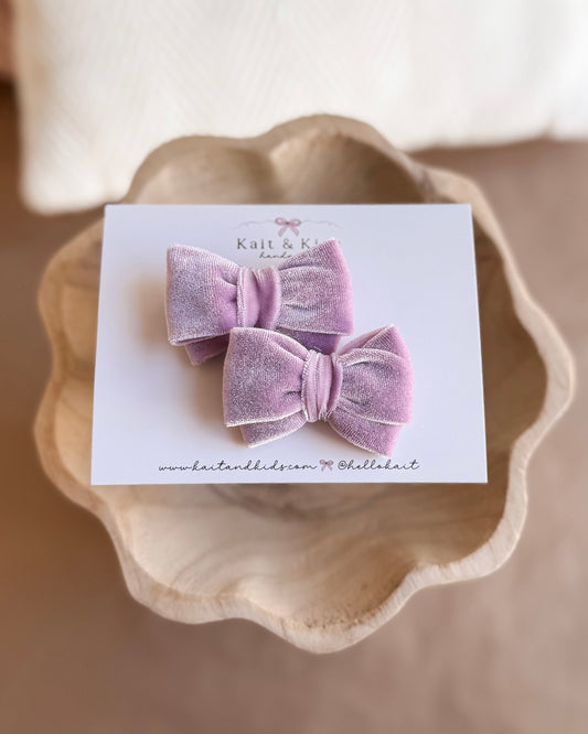Lilac rose pinwheel ✿ piggy set