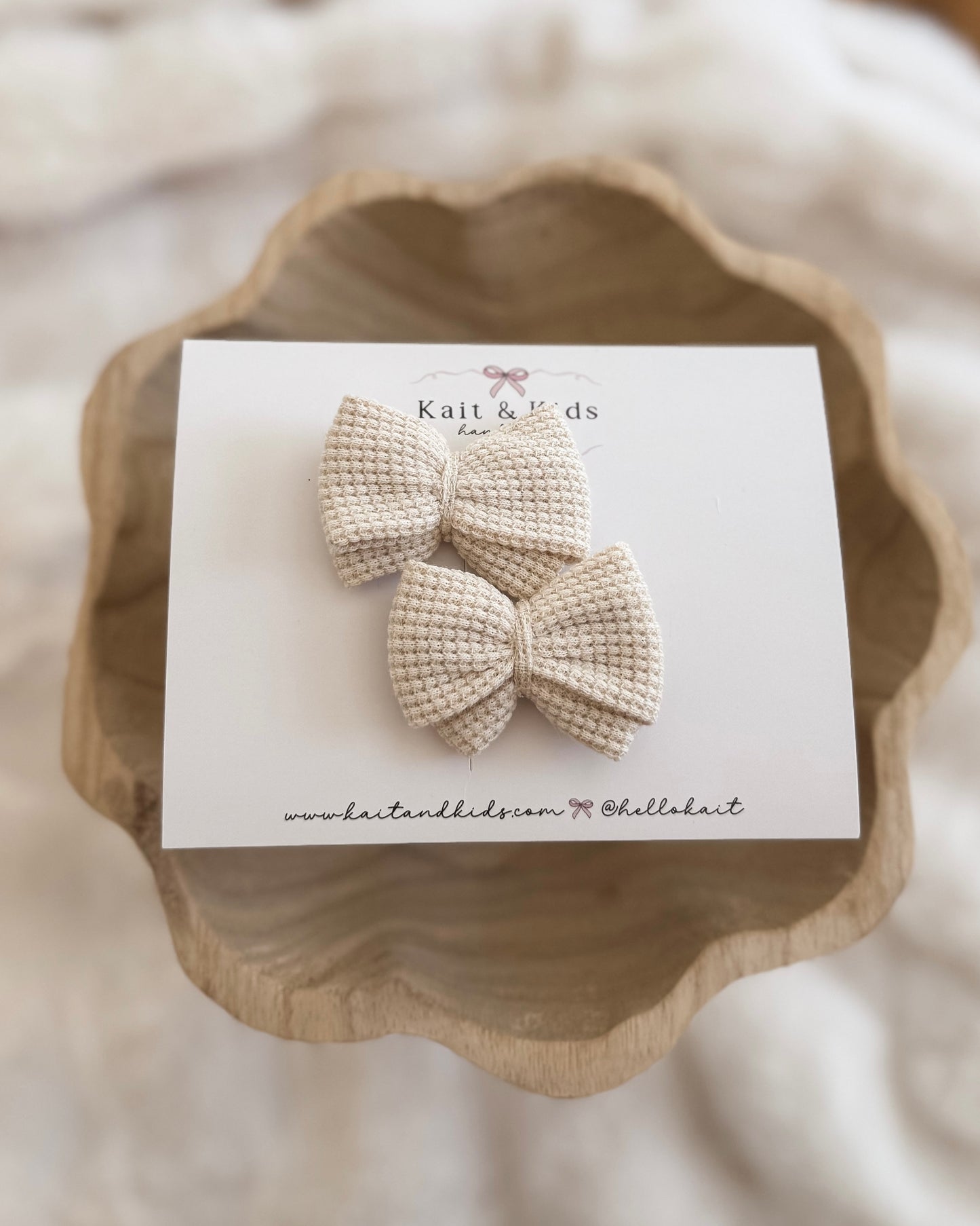 Oat waffle itty ♡ piggy set