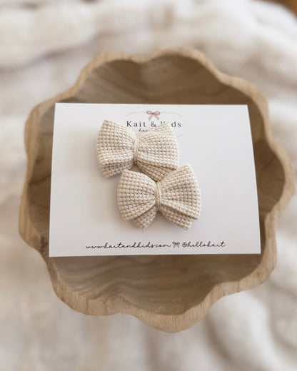 Oat waffle itty ♡ piggy set