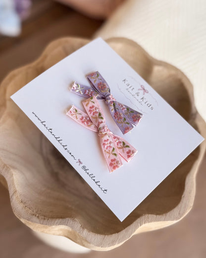 Skinny blossom duo ✿ headband / clip