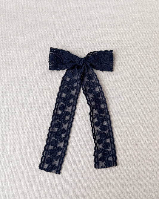 Navy lace ✿ longtail
