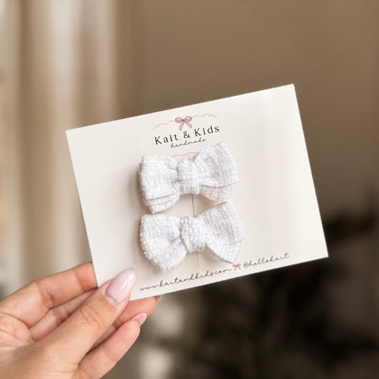 White pinwheel ♡ piggy set ♡