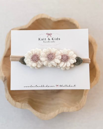 Belle flower ✿ headband