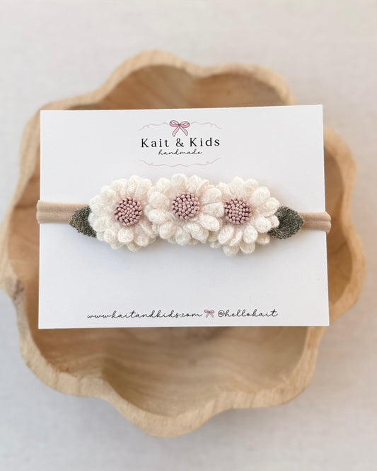 Belle flower ✿ headband