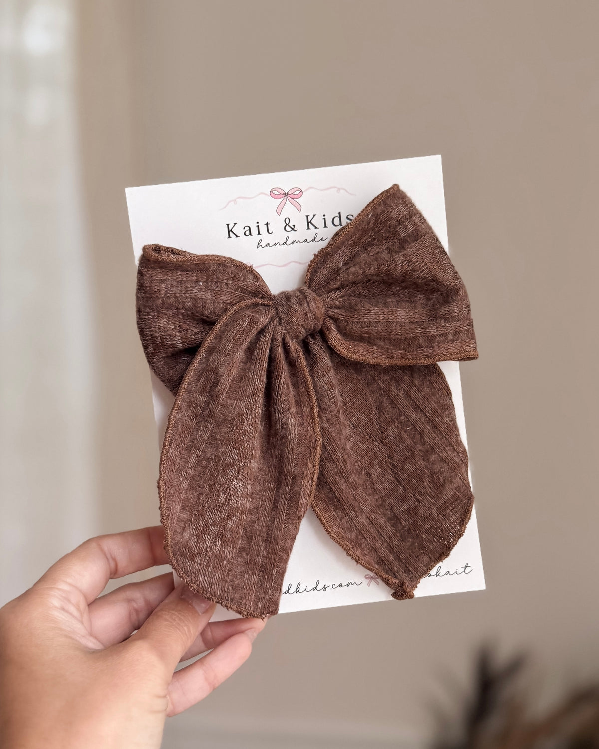 Chocolate / fable / large / clip