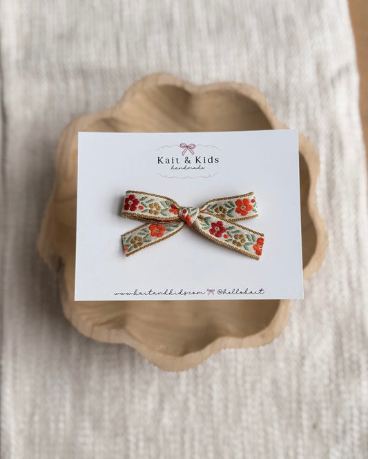Iris meadows/ headband / clip