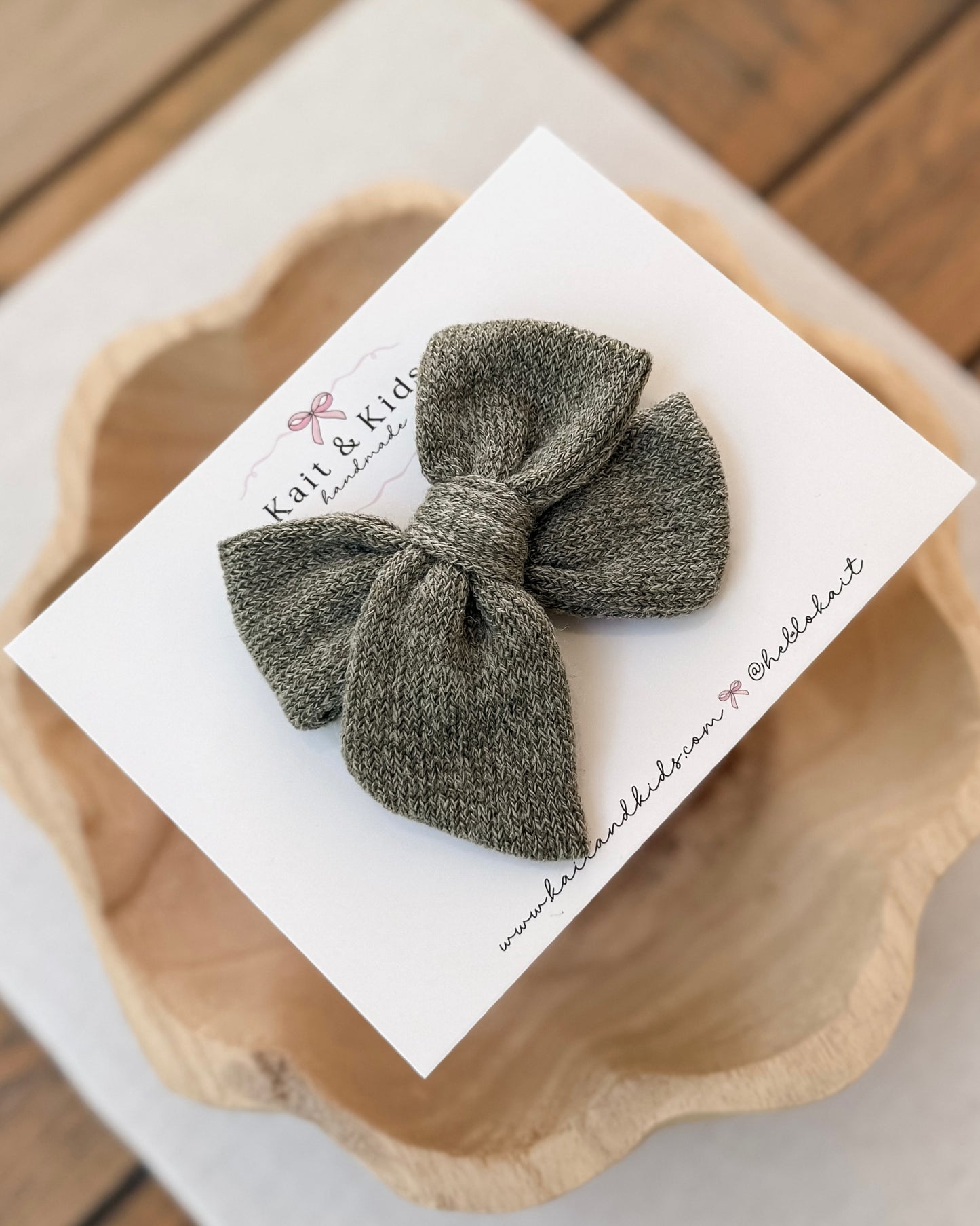 Olive mini ✿ headband / clip