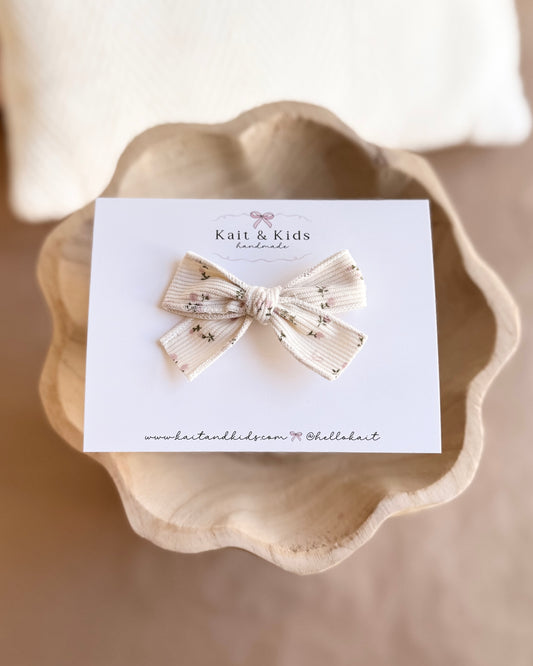 Sweet peony mini ✿ headband / clip / piggy set