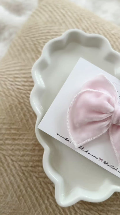 Soft pink velvet ♡ fable